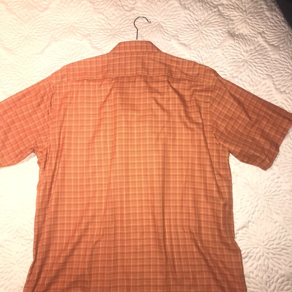 TailorByrd Short Sleeve Regular Fit Shirt Plaid Lg - Picture 4 of 6